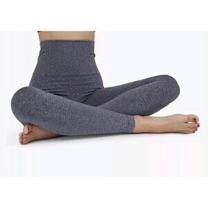 Spanx Look At Me Now Seamless High Rise Compression Gray Leggings Size XL